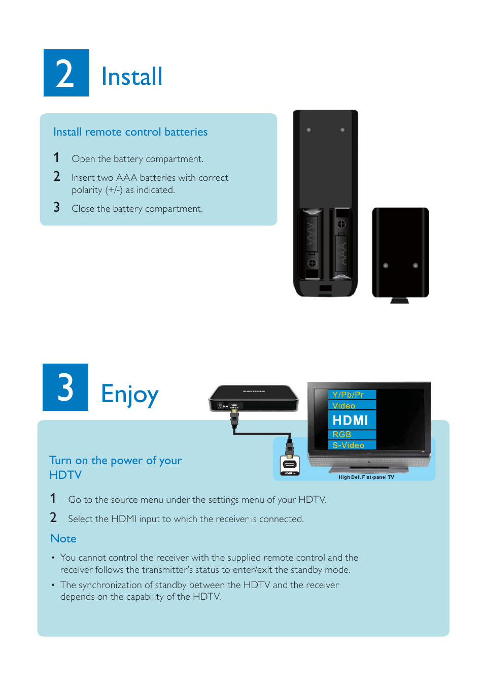 Enjoy install | Philips SWW1800/27 User Manual | Page 4 / 6