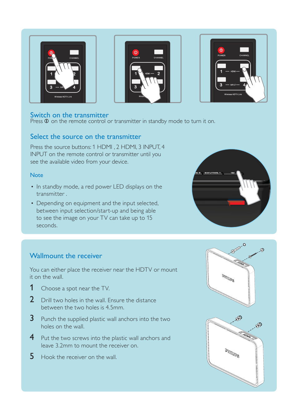 Philips SWW1800/27 User Manual | Page 5 / 6