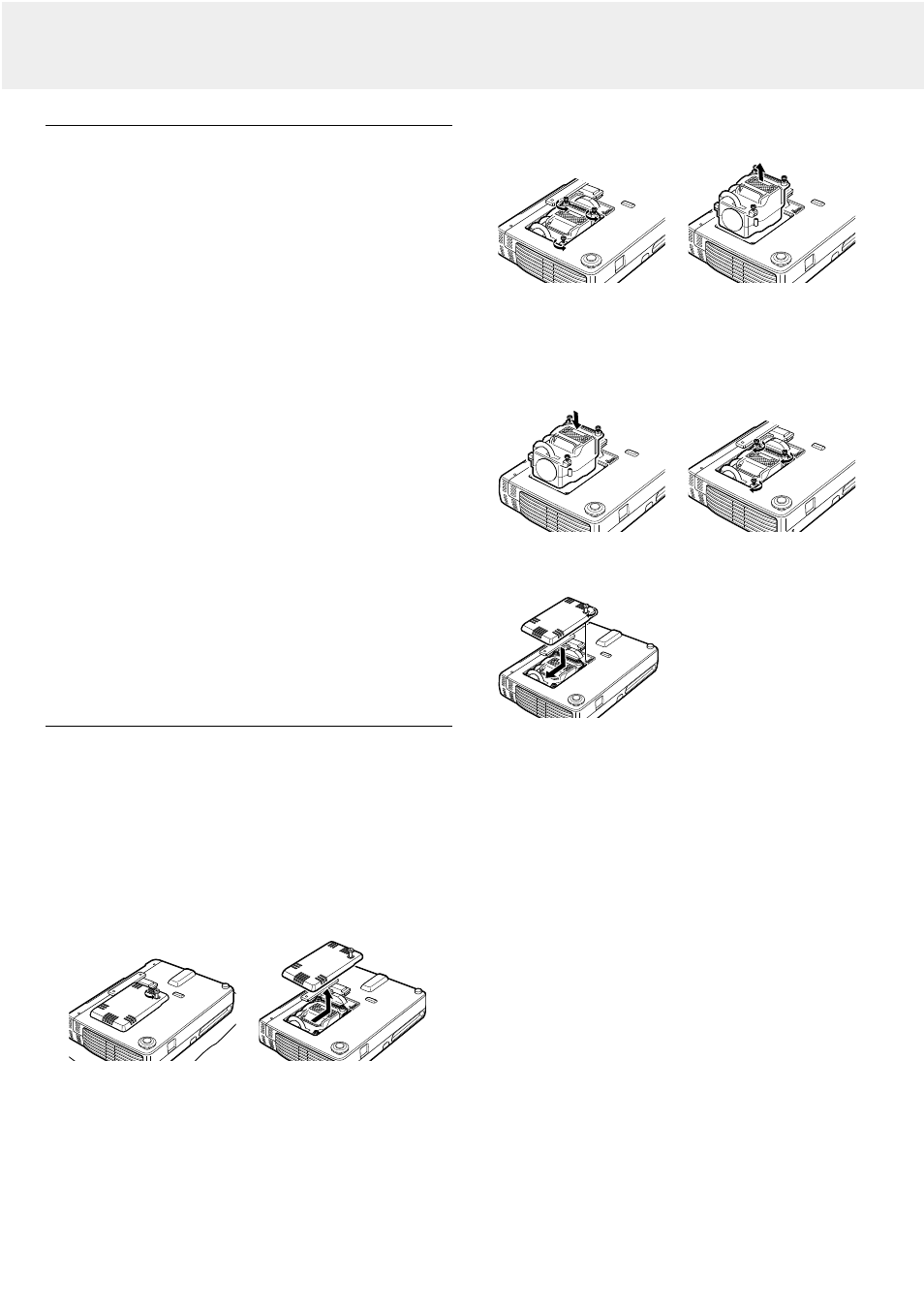 Maintenance, Cleaning, Lamp replacement | Philips LC5241 User Manual | Page 22 / 24