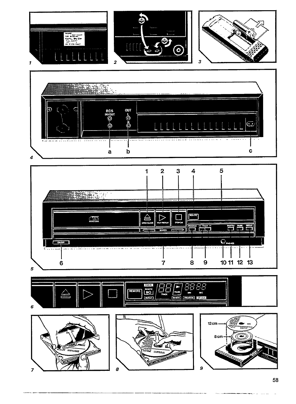 Ггттт | Philips CD 781 User Manual | Page 9 / 11