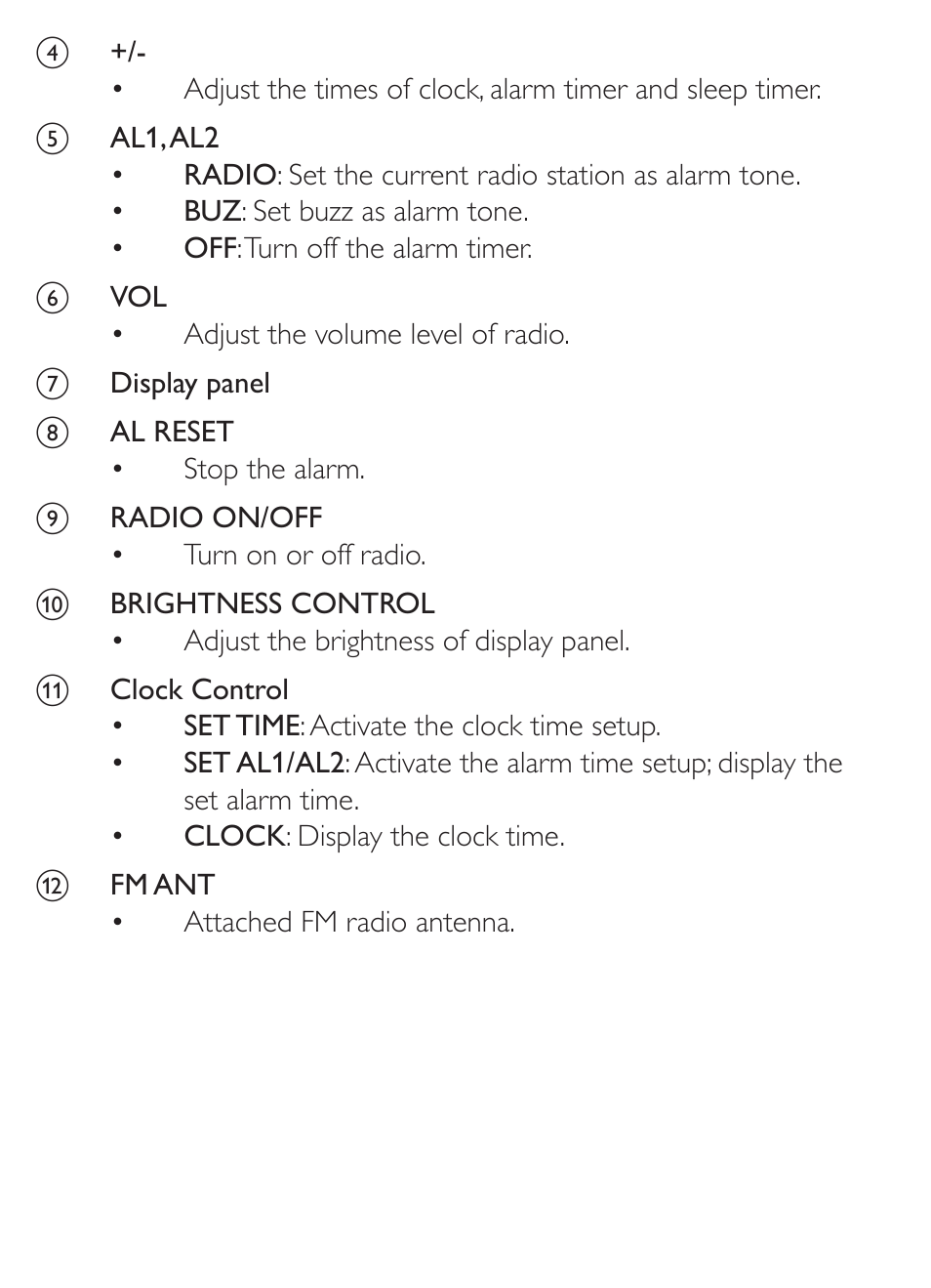 Philips AJ1000 User Manual | Page 7 / 15