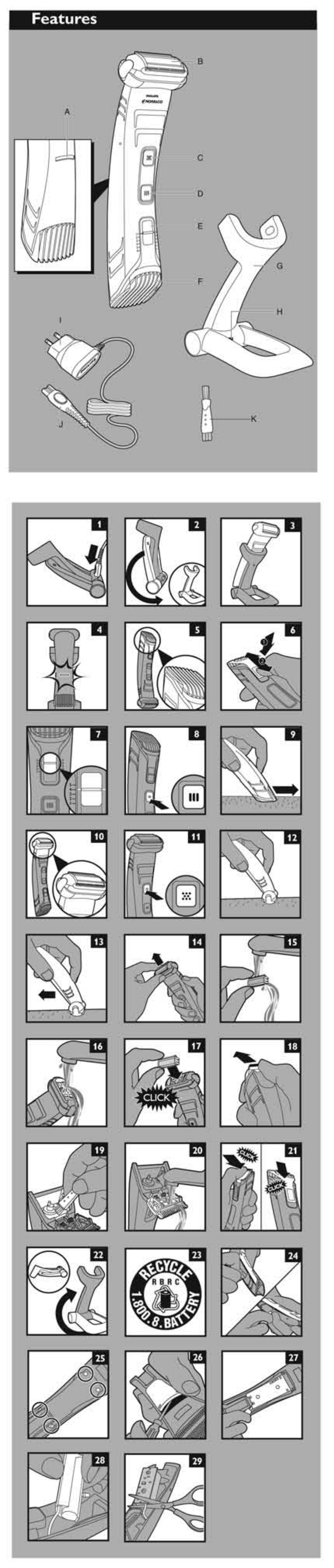 Philips BG2040 User Manual | Page 4 / 11
