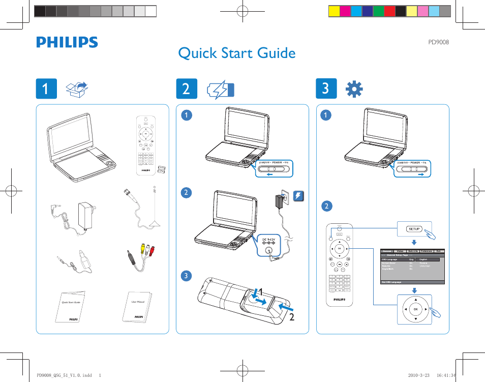 Philips PD9008/51 User Manual | 2 pages