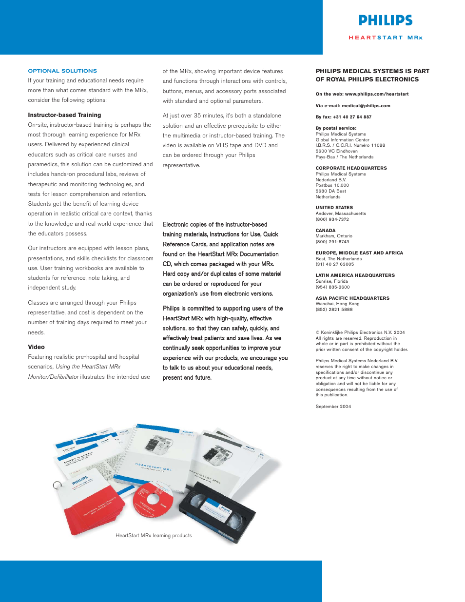 Philips HeartStart MRx User Manual | Page 2 / 2