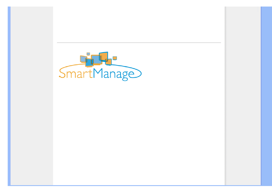 Smartmanage, Smartmanage & smartcontrol, Smartmanage & smartcontrol ii (selective models) | Philips 230CI User Manual | Page 45 / 114