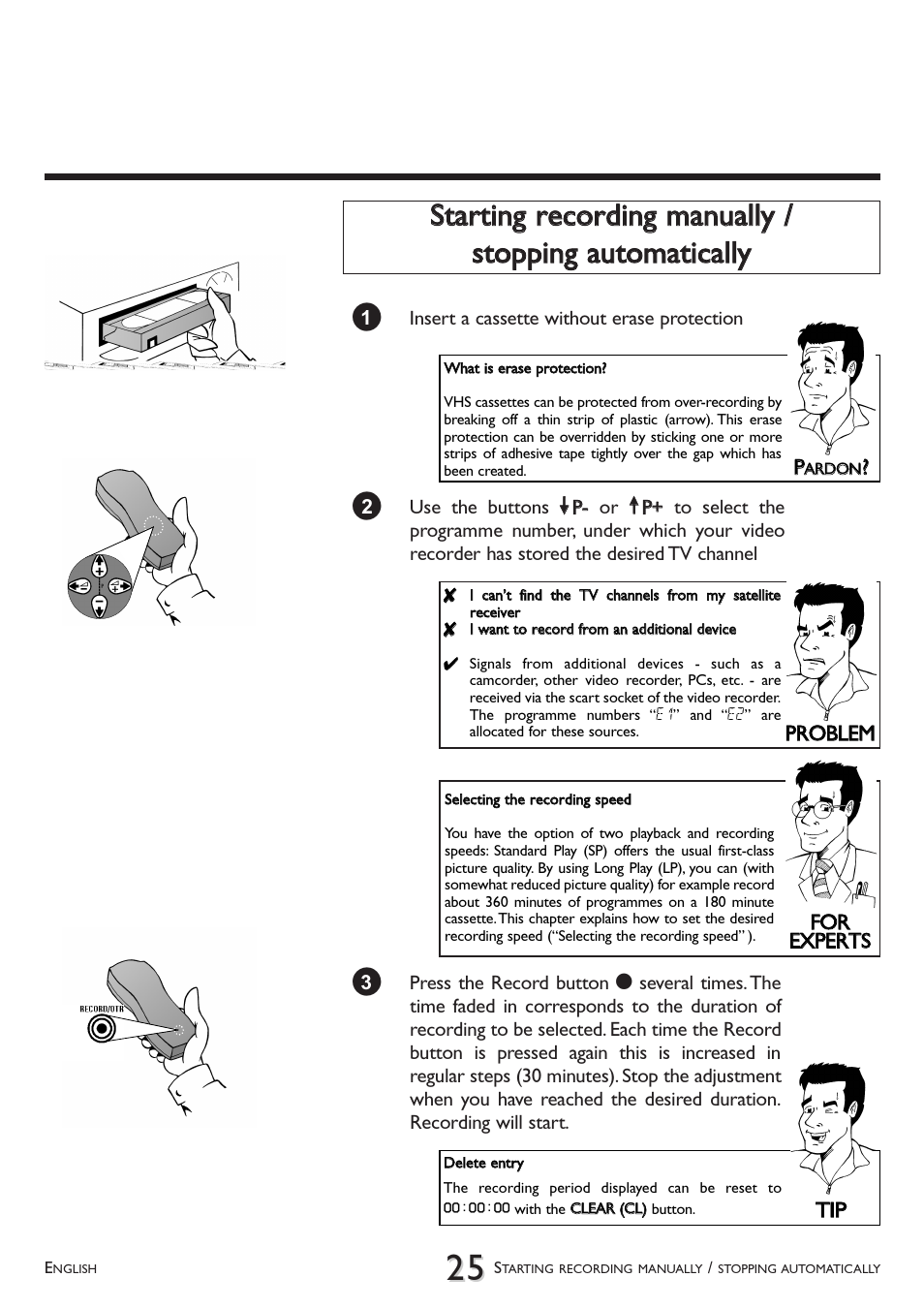 Philips VR 510/07 User Manual | Page 25 / 48