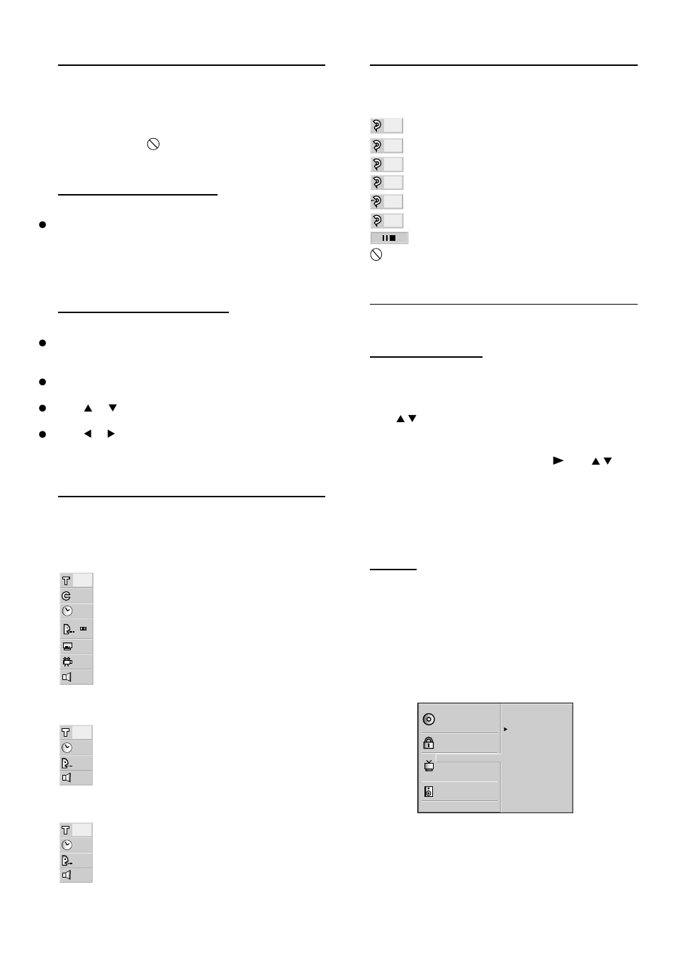 General explanation, On-screen display, Temporary feedback field icons | Personal preferences, Picture, Remote control operation, On-screen display operation, General operation | Philips DVD714 User Manual | Page 13 / 26