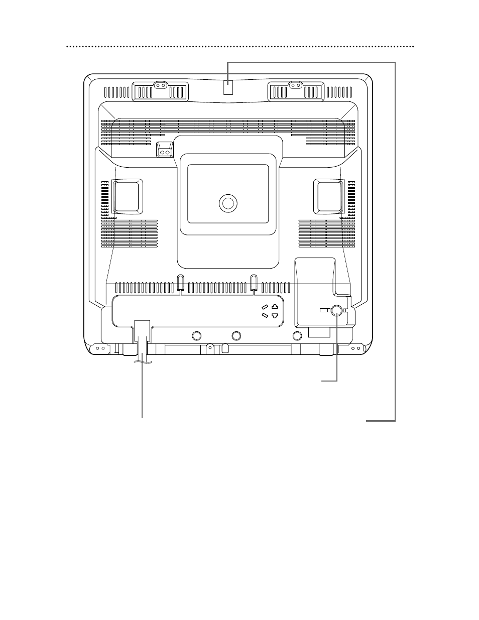 Rear panel 23 | Philips CCC 134AT User Manual | Page 23 / 69