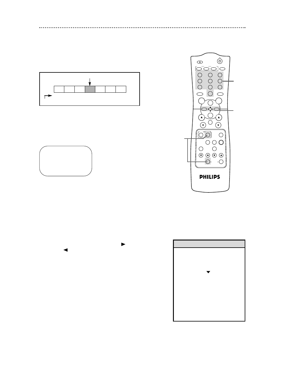 Index search 61, Helpful hints | Philips CCC 134AT User Manual | Page 61 / 69