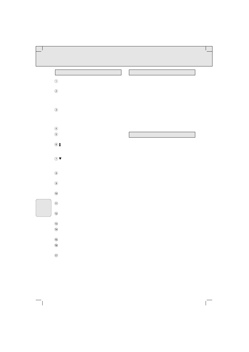 Betjeningsorganer opstilling | Philips AJ 3140 FAMILY User Manual | Page 34 / 50