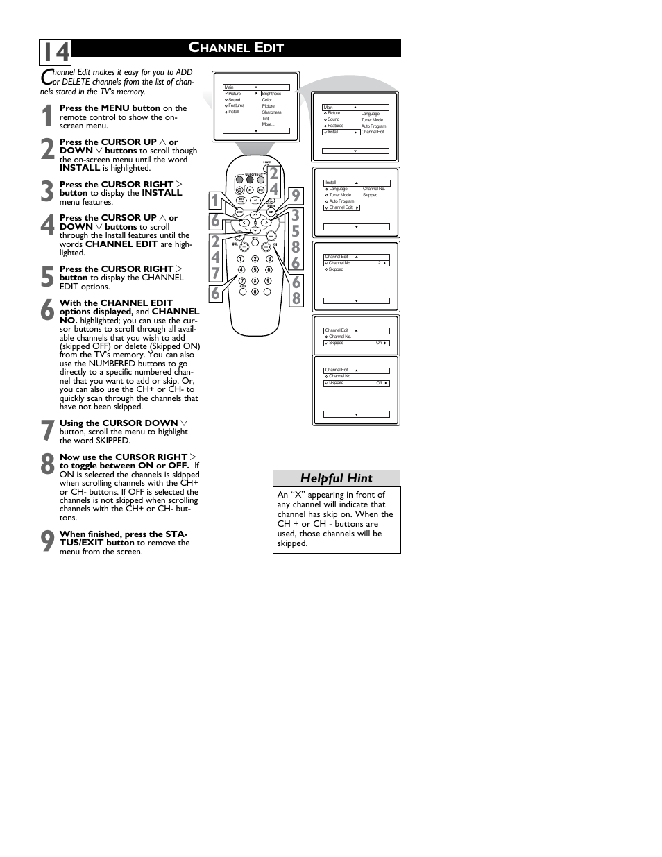 Philips 14PT6441 User Manual | Page 18 / 36