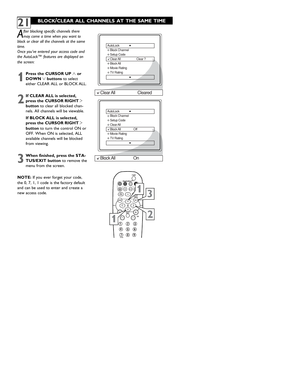 Philips 14PT6441 User Manual | Page 25 / 36