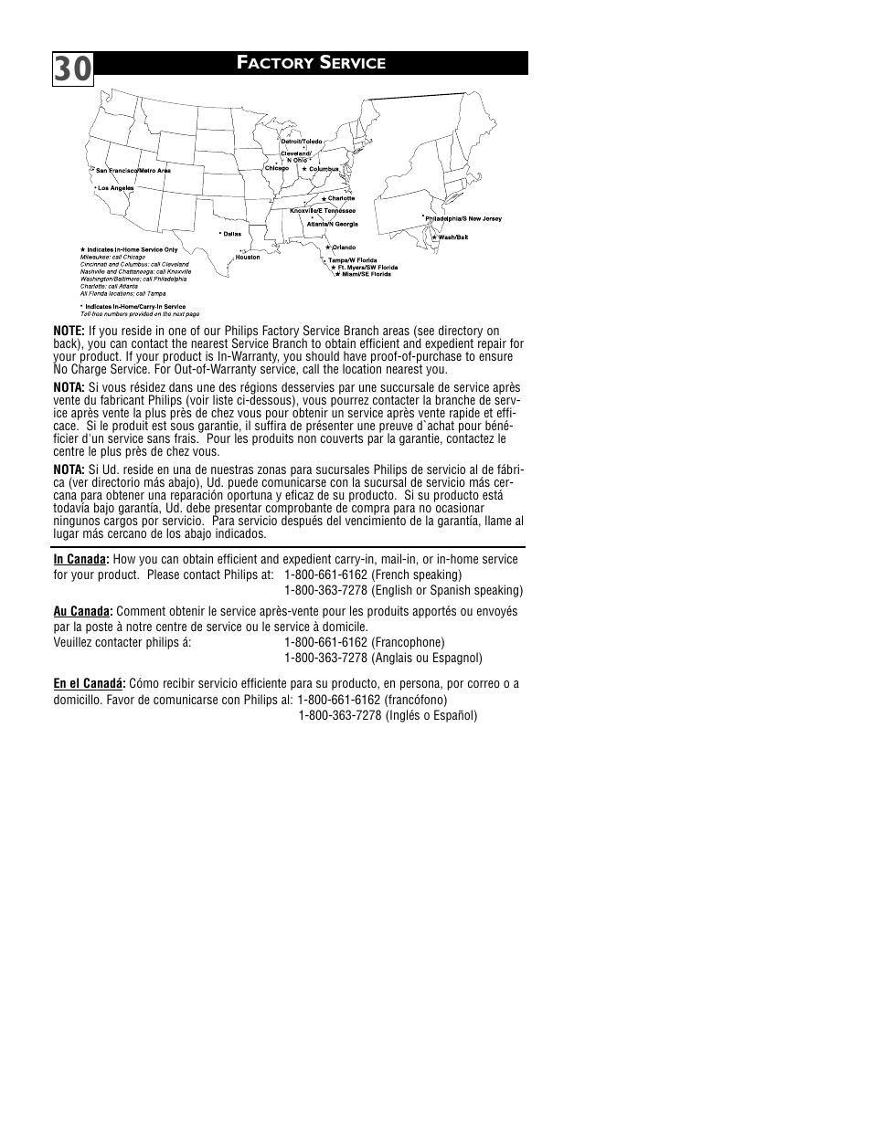 Philips 14PT6441 User Manual | Page 34 / 36