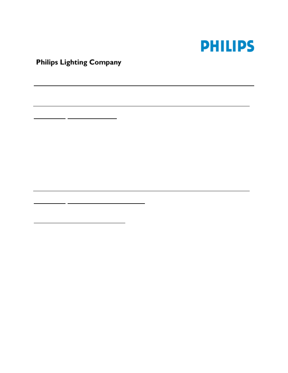 Philips T12 User Manual | 4 pages