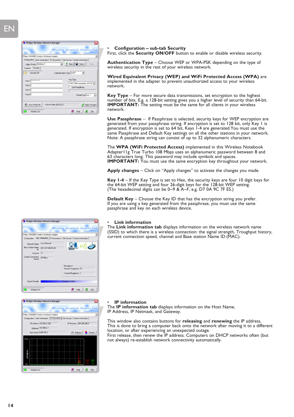 Philips SNN6500 User Manual | Page 14 / 25