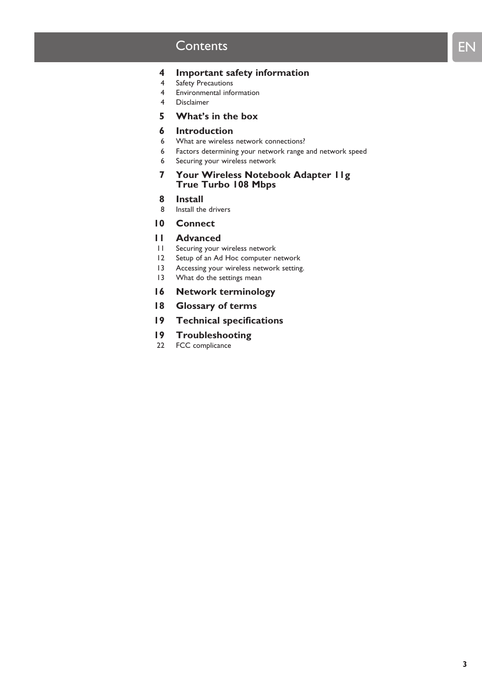 Philips SNN6500 User Manual | Page 3 / 25