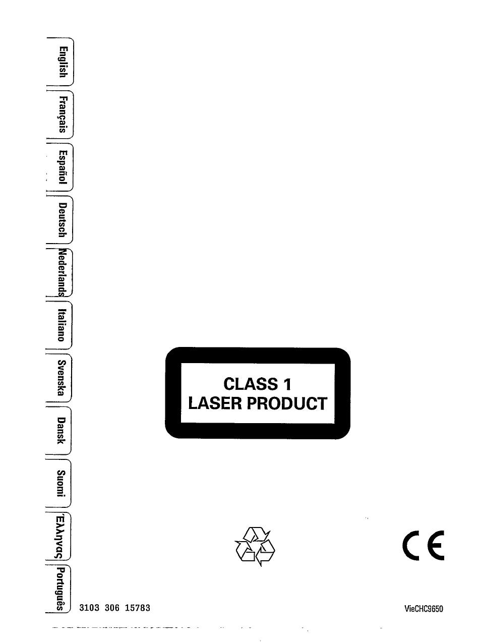 Philips AZ 8070 User Manual | Page 19 / 19