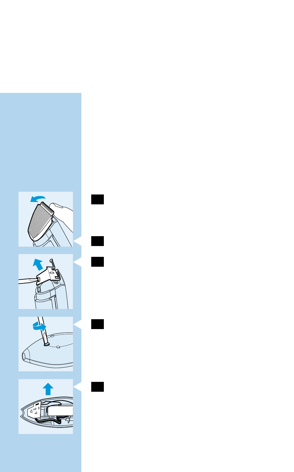 Philips HQC281 User Manual | Page 30 / 92