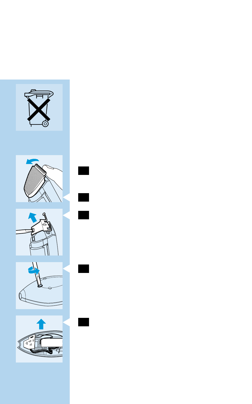 Philips HQC281 User Manual | Page 40 / 92