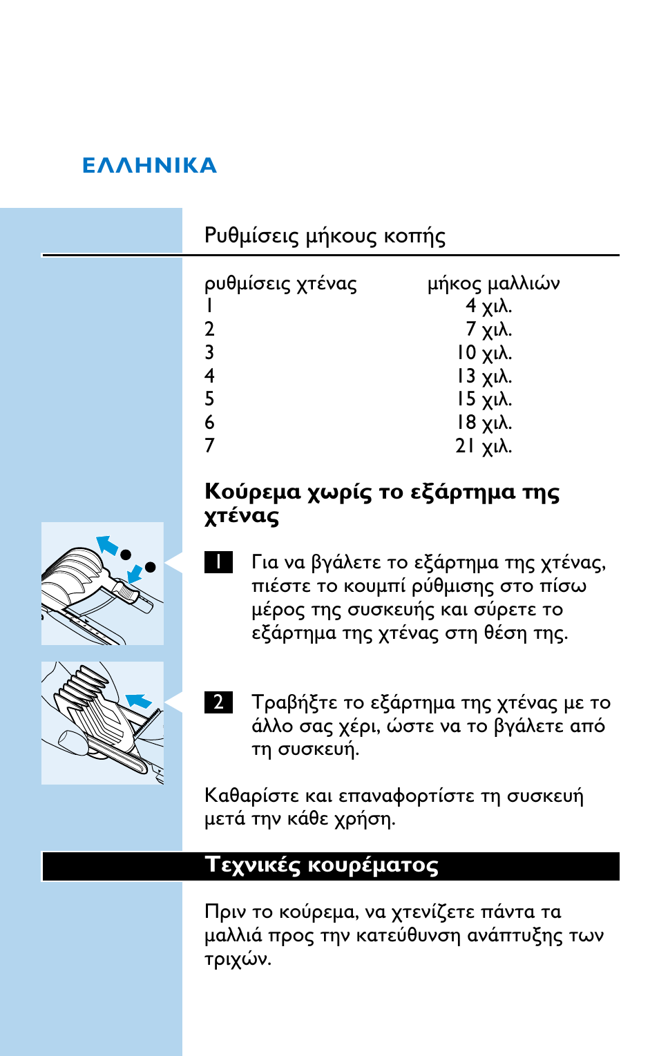 Philips HQC281 User Manual | Page 84 / 92
