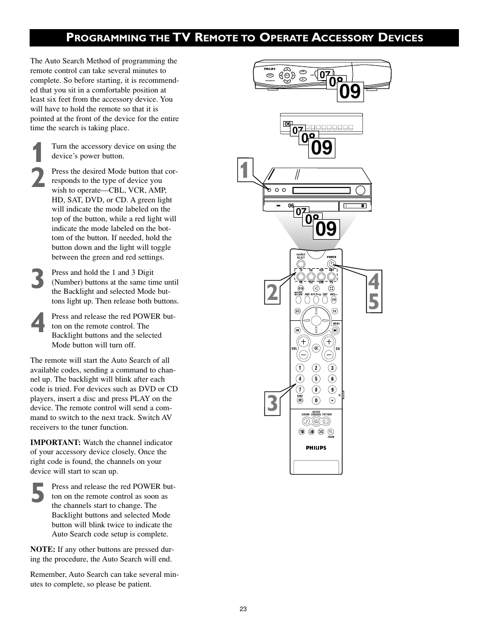 Philips Cineos 55PL9223 User Manual | Page 23 / 80