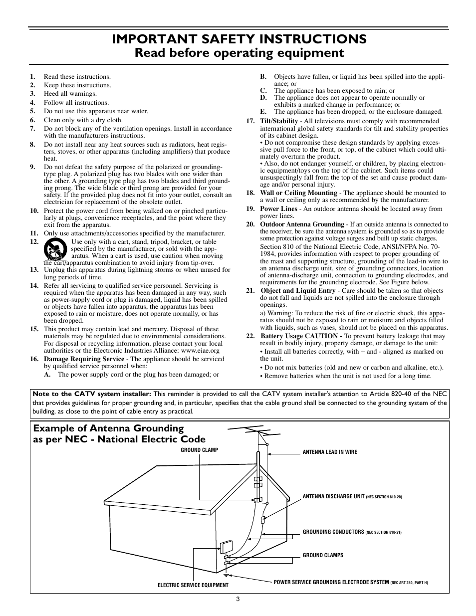 Philips Cineos 55PL9223 User Manual | Page 3 / 80