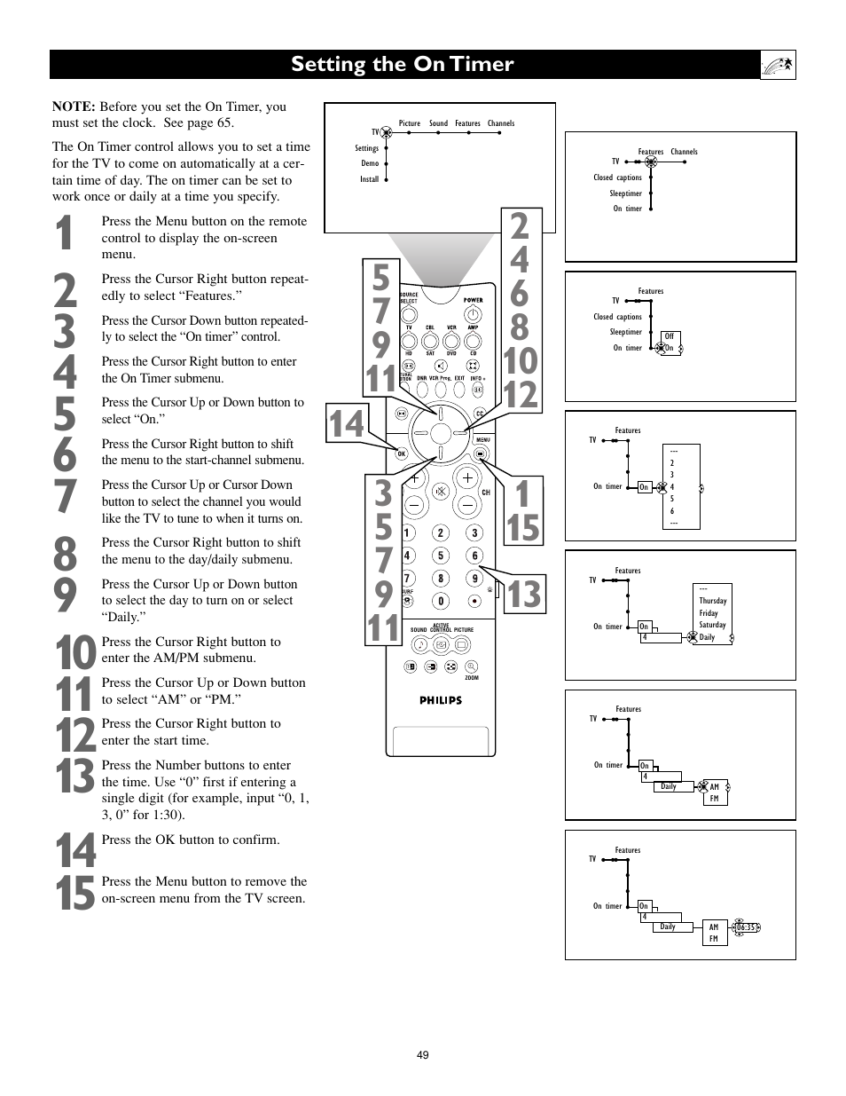 Philips Cineos 55PL9223 User Manual | Page 49 / 80