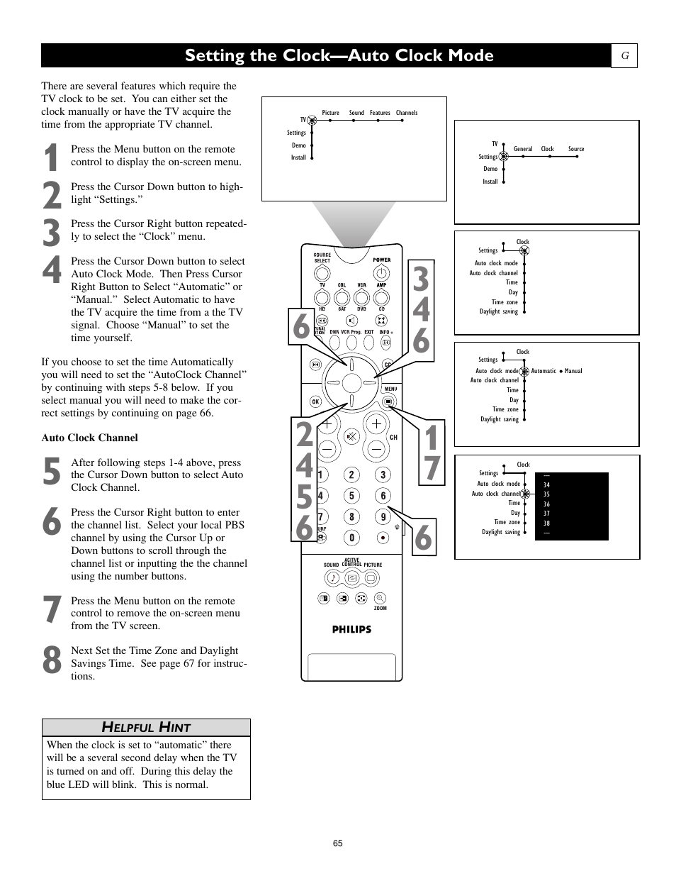 Philips Cineos 55PL9223 User Manual | Page 65 / 80