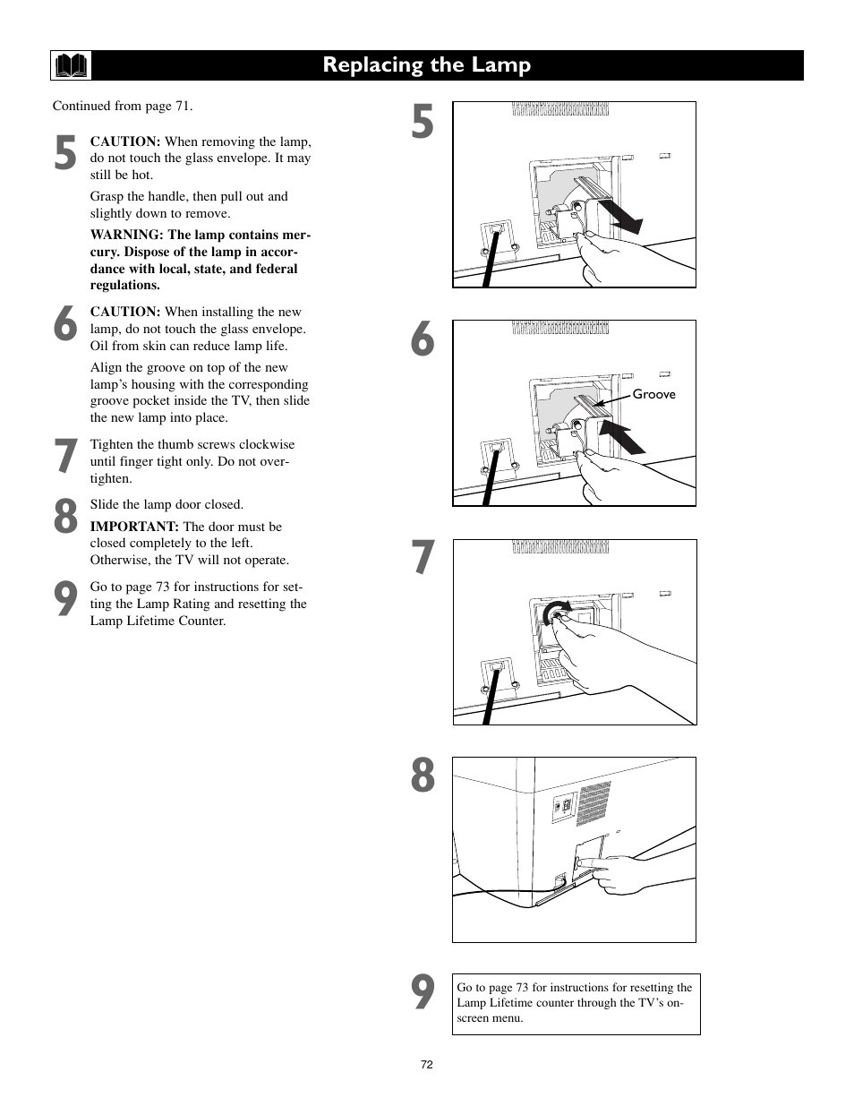 Philips Cineos 55PL9223 User Manual | Page 72 / 80