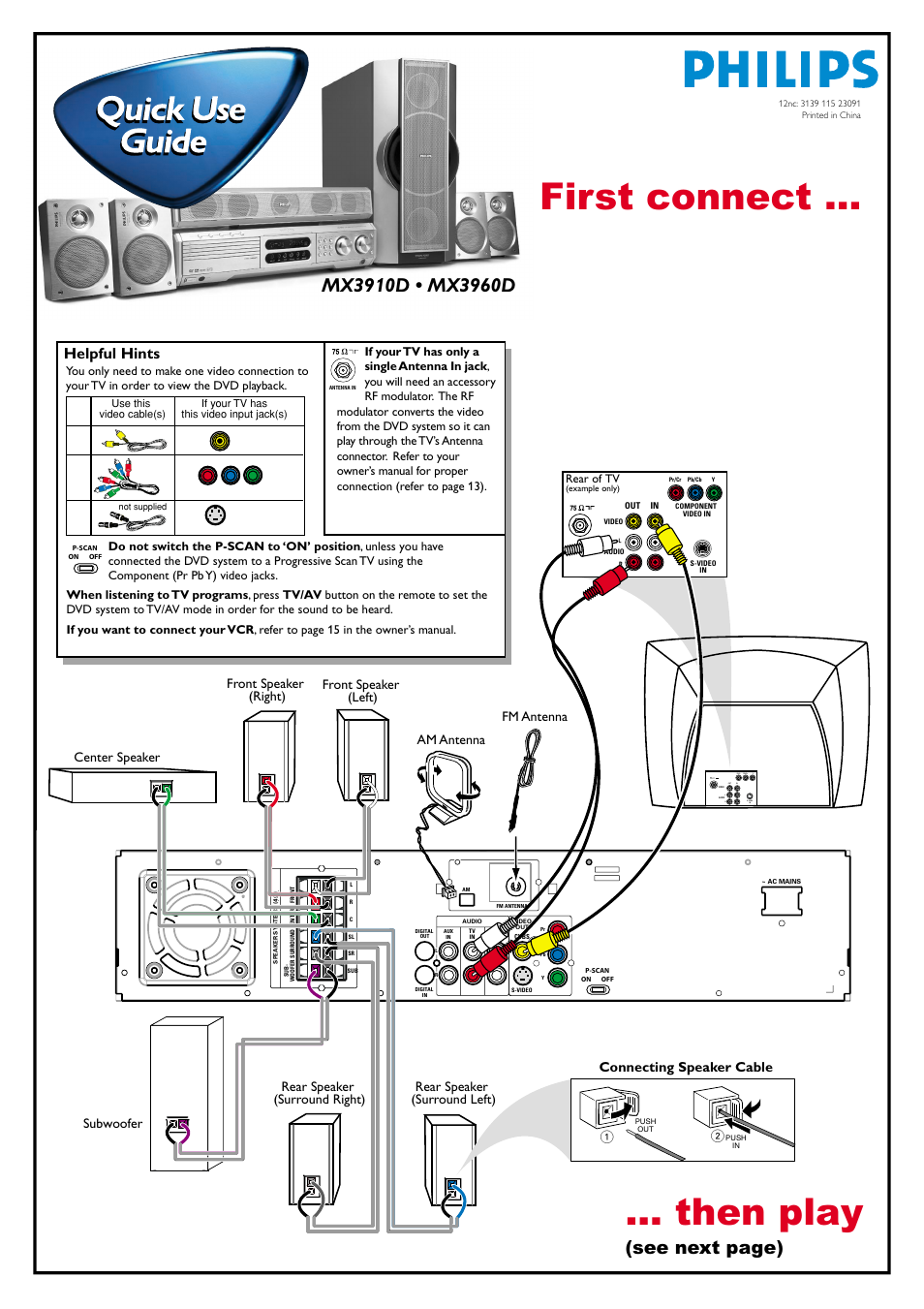 Philips MX3910D/37 User Manual | 46 pages