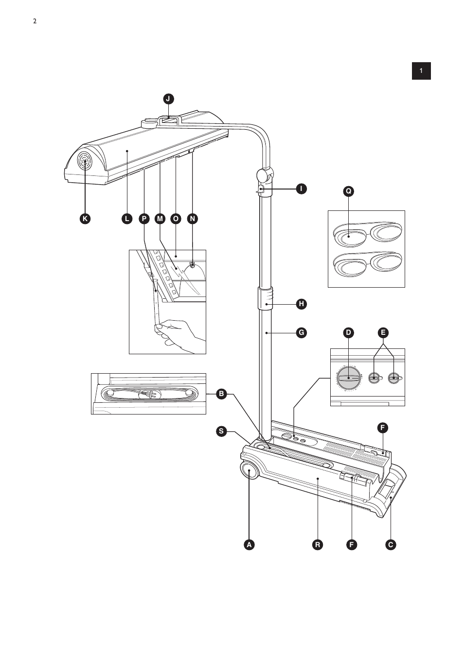 Philips Suncare HB823 User Manual | Page 2 / 52