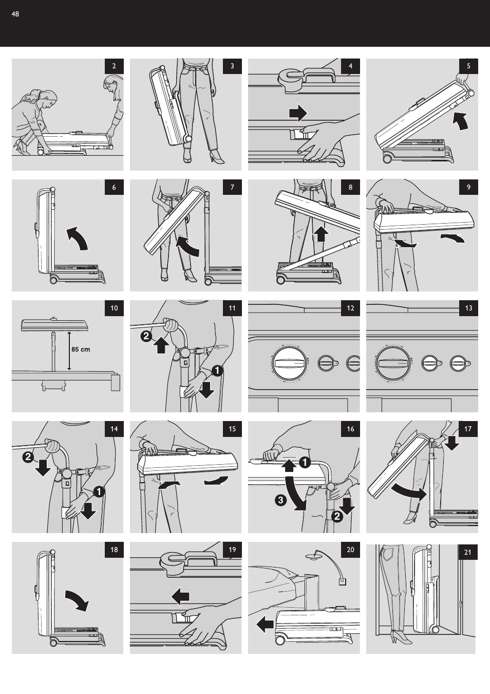 Philips Suncare HB823 User Manual | Page 48 / 52