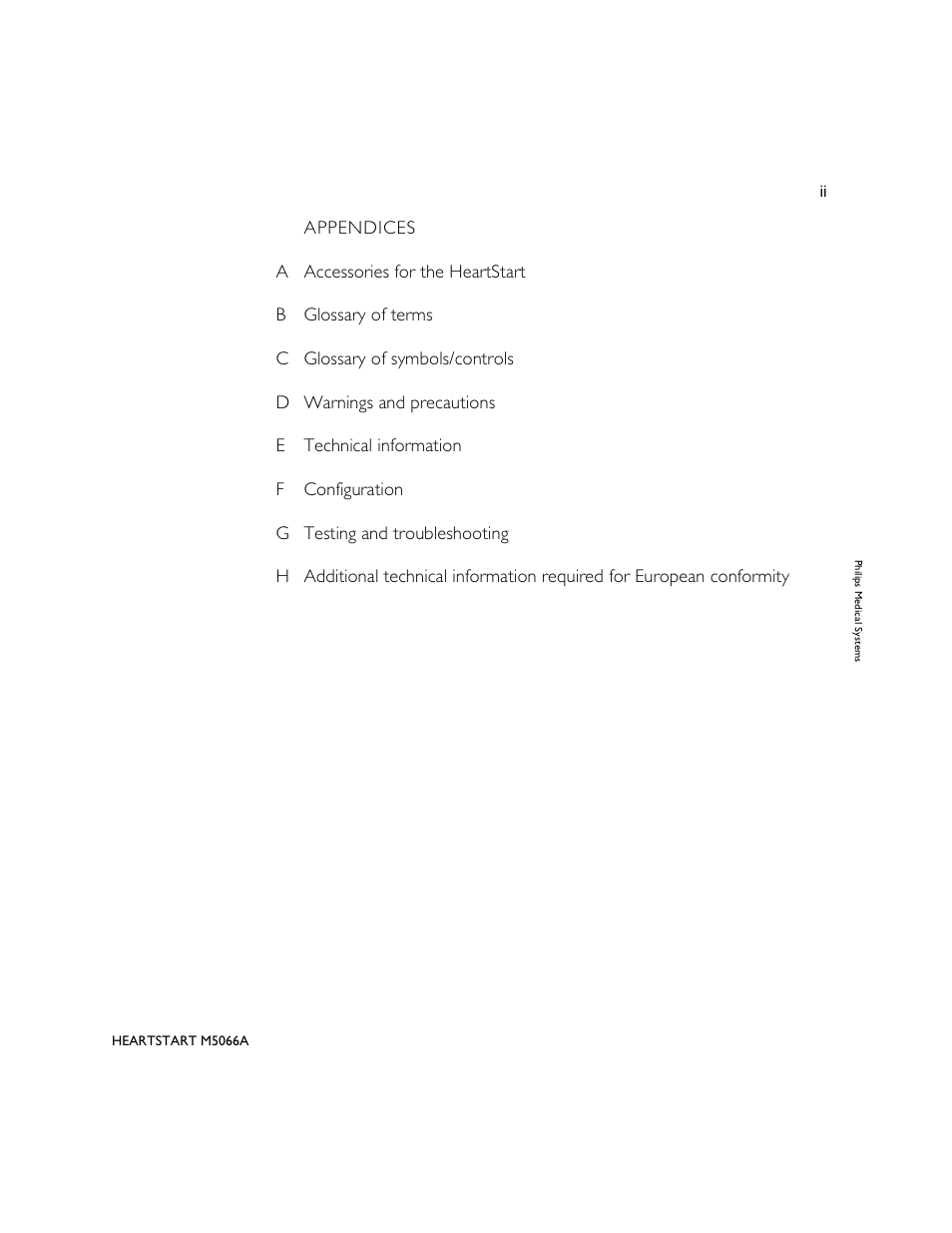 Philips M5066A User Manual | Page 12 / 70