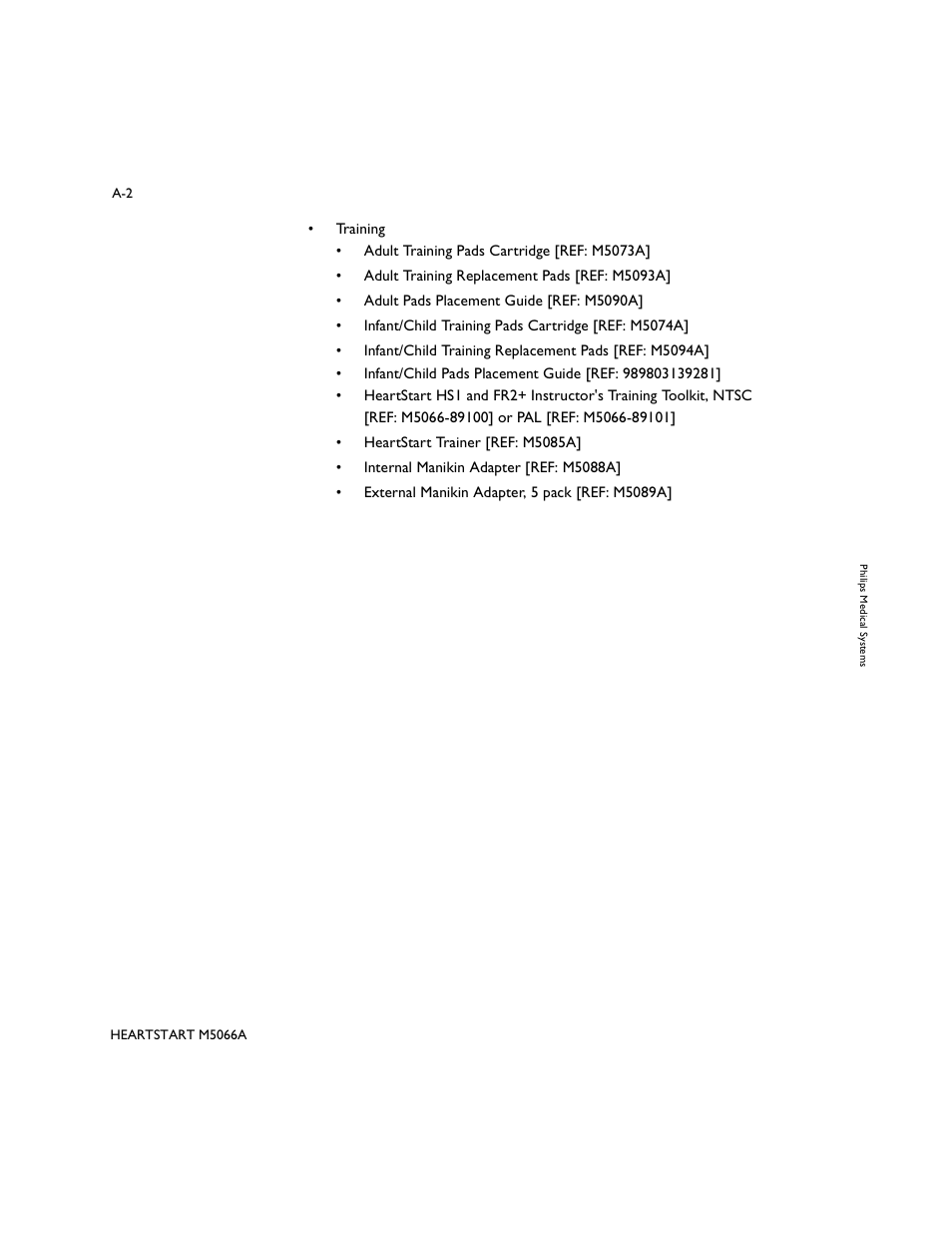 Philips M5066A User Manual | Page 32 / 70
