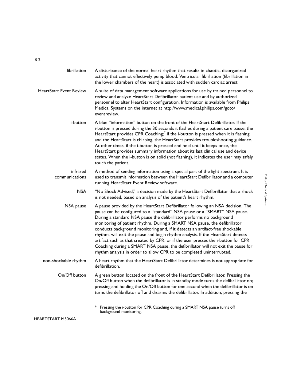 Philips M5066A User Manual | Page 34 / 70