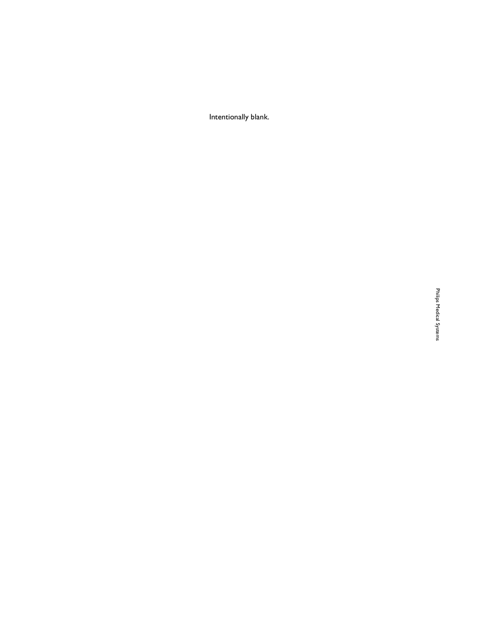 Intentionally blank | Philips M5066A User Manual | Page 68 / 70