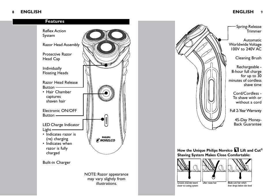 Philips 7349XL User Manual | Page 5 / 11