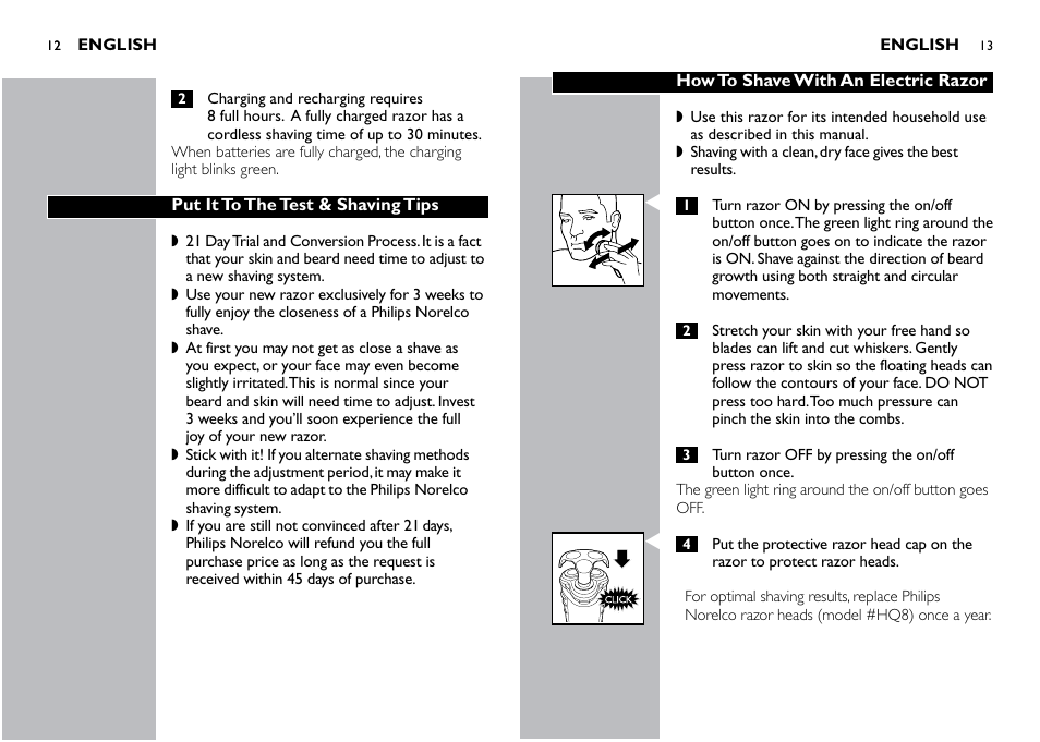 Philips 7349XL User Manual | Page 7 / 11