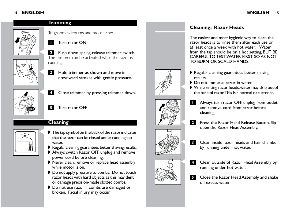 Philips 7349XL User Manual | Page 8 / 11