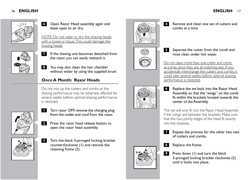 Philips 7349XL User Manual | Page 9 / 11