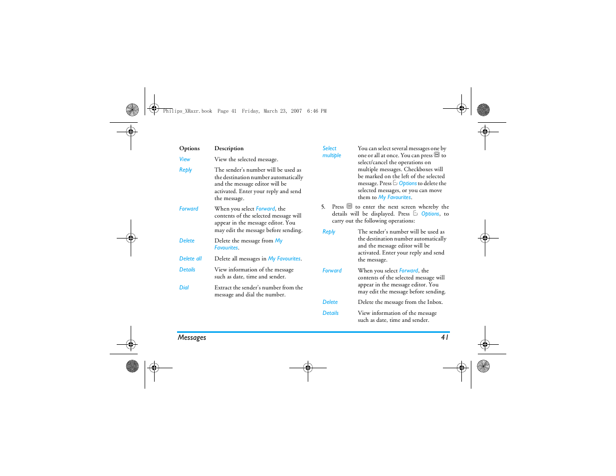 Philips CT9A9R User Manual | Page 42 / 93