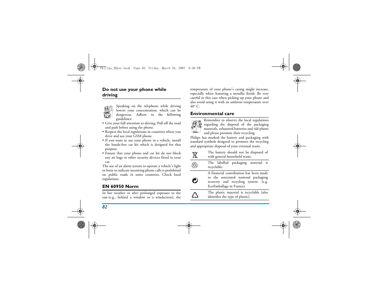Philips CT9A9R User Manual | Page 83 / 93