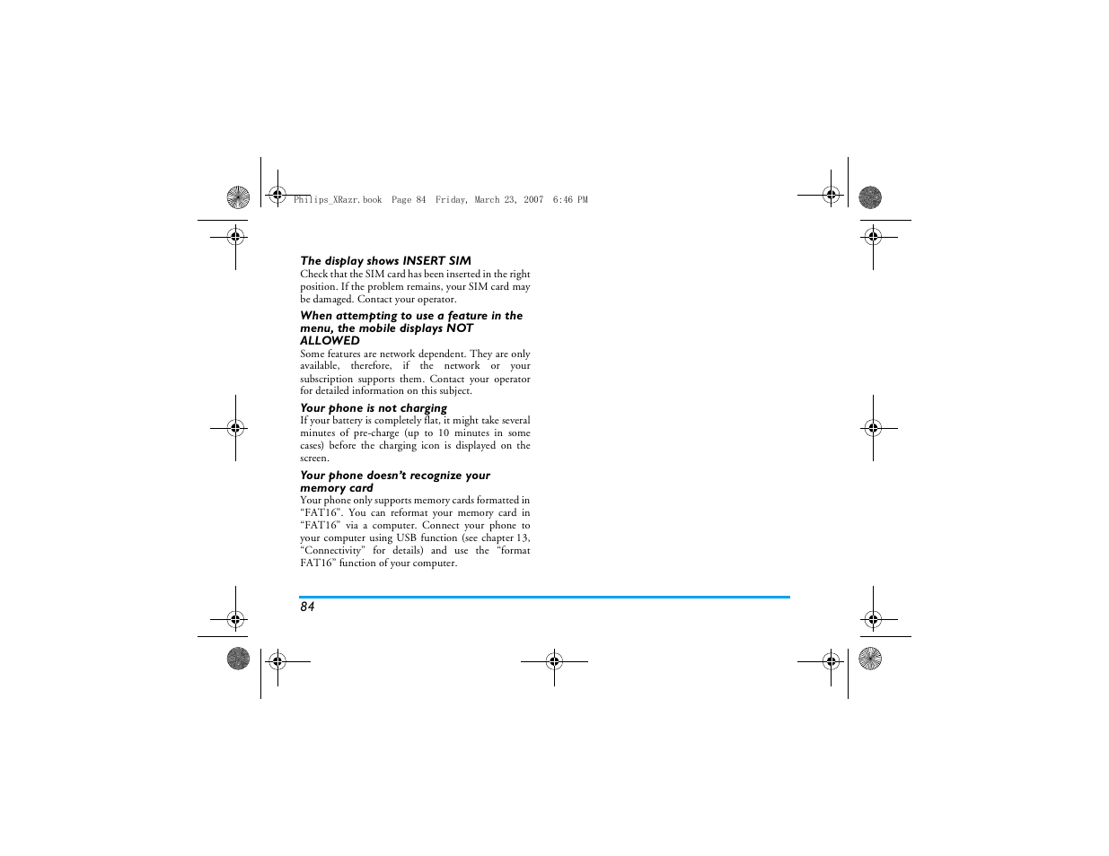 Philips CT9A9R User Manual | Page 85 / 93
