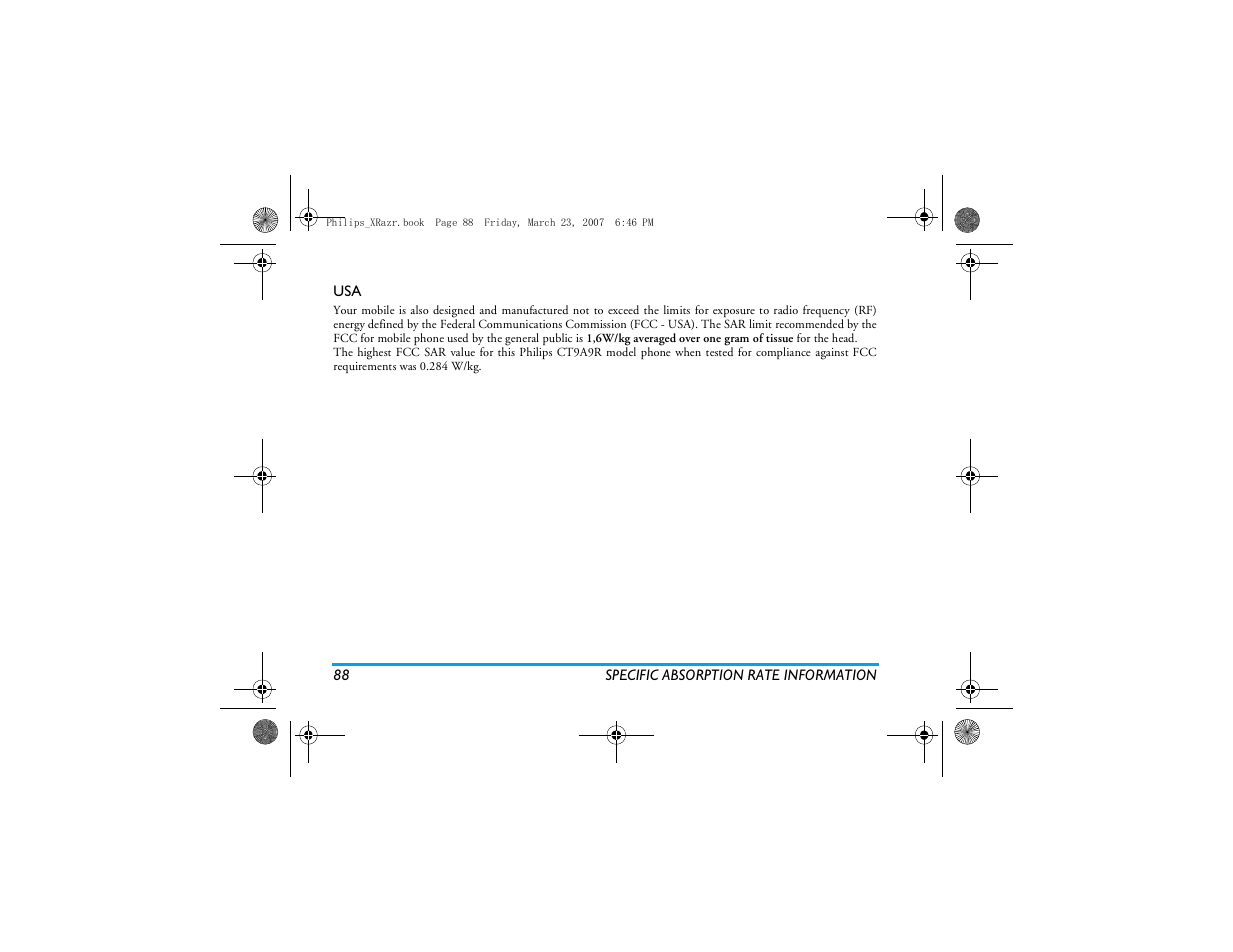 Philips CT9A9R User Manual | Page 89 / 93