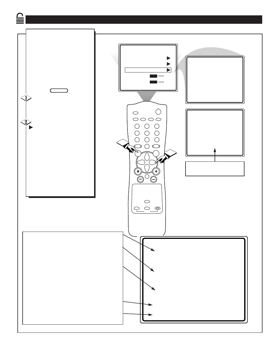 Nderstanding the, Ontrol, Eview | Creen | Philips 13PT30L User Manual | Page 32 / 44