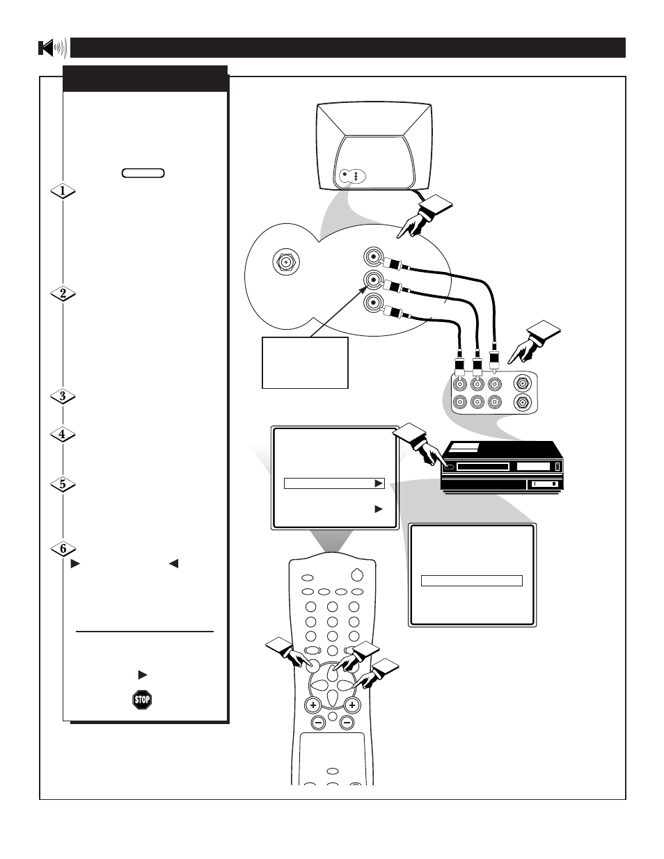 A/v i, Ow to, Se the | Nput, Ontrol, Nputs | Philips 13PT30L User Manual | Page 36 / 44