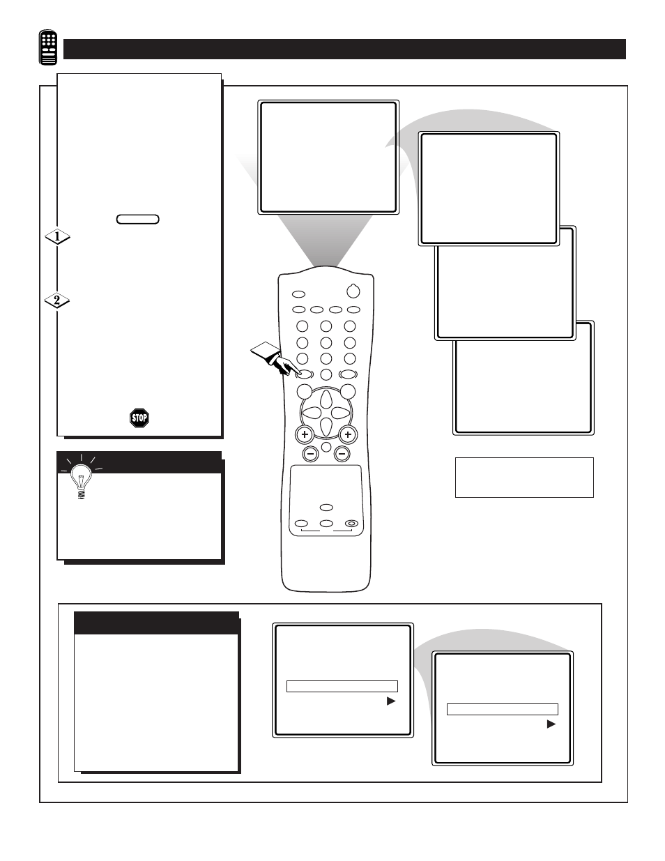 Sing the, Ound, Ontrol | Avl c | Philips 13PT30L User Manual | Page 38 / 44