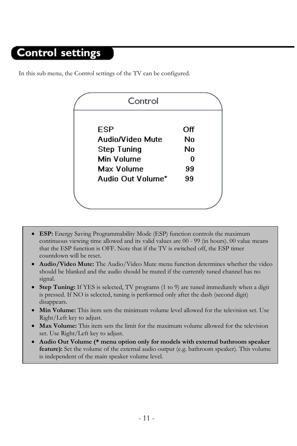 Philips 20HF User Manual | Page 11 / 24