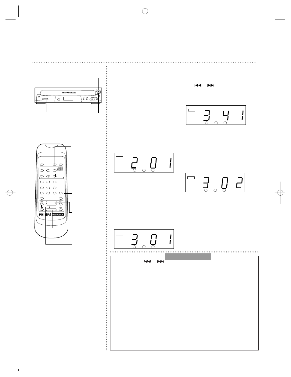 15 special playback (cont’d), Program tracks | Philips CDC735 User Manual | Page 15 / 20