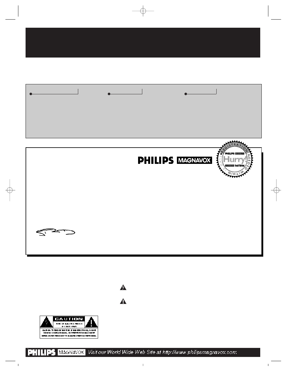 Safety, Warranty verification, Owner confirmation | Model registration, Know these, Symbols | Philips CDC735 User Manual | Page 2 / 20